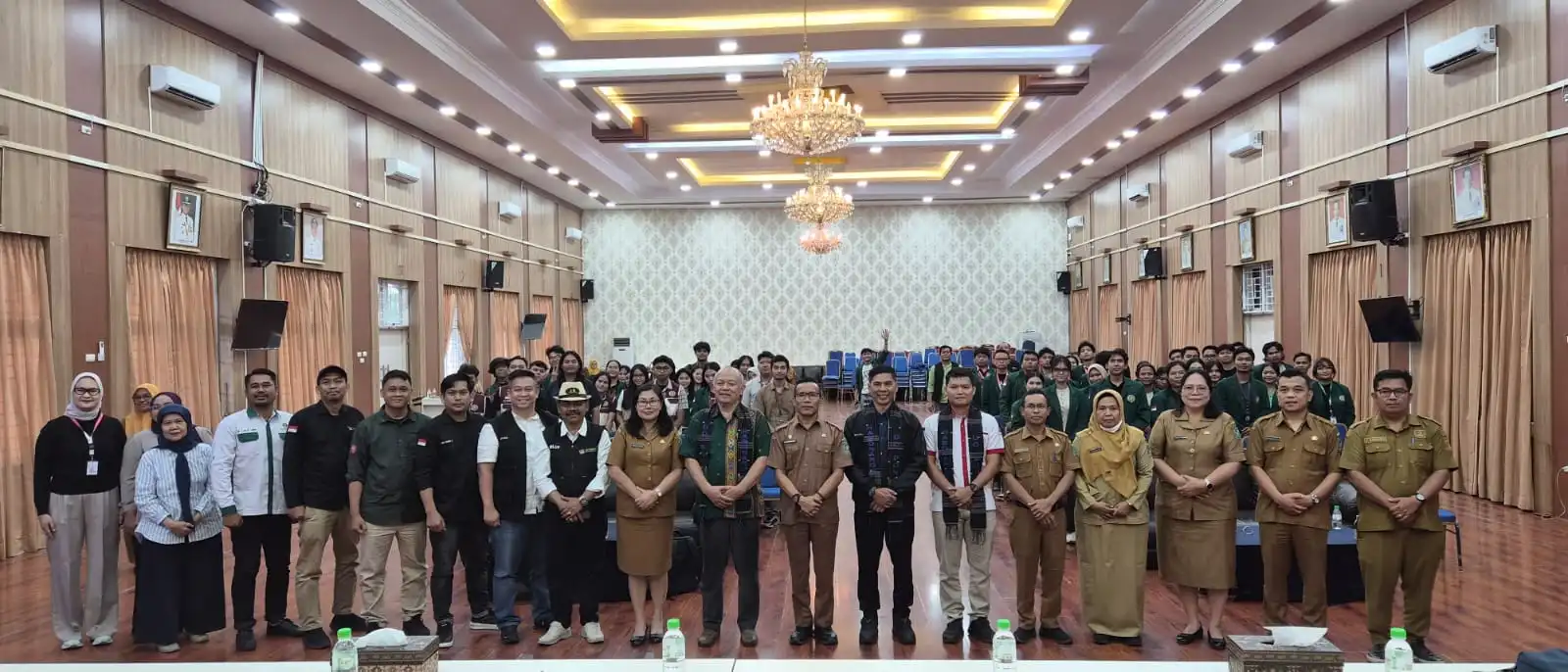 Seremonial Penerimaan Mahasiswa Program Kuliah Kerja Nyata-Tematik (KKN-T) Semester Ganjil T.A. 2026/2027 di Kabupaten Simalungun